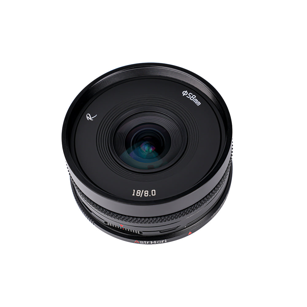 18mm F8 Full-frame Shift lens for E/EOS-R/L/Z – AstrHori