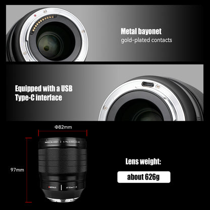 85mm F1.8 Full-frame AF Lens for Z