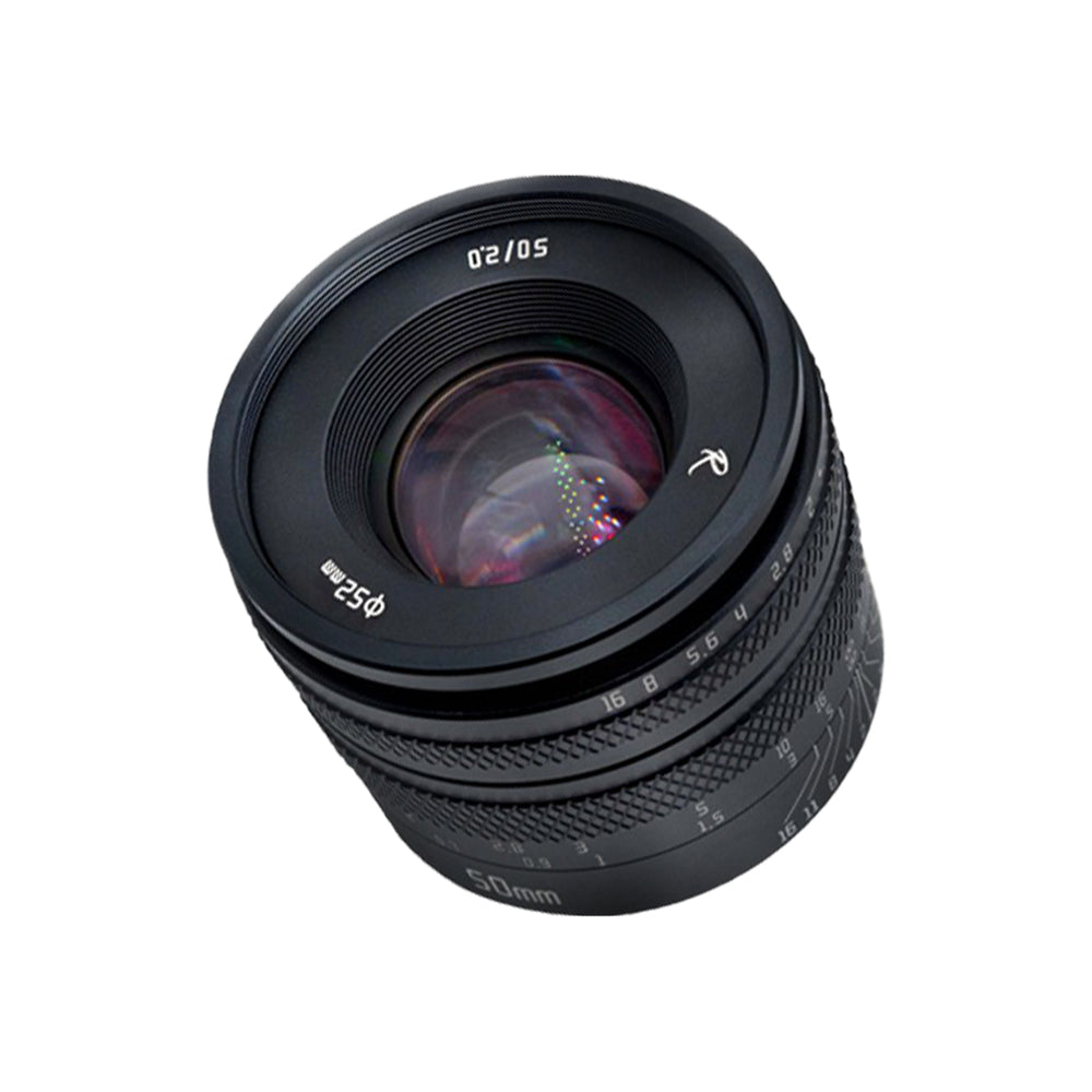 50mm F2.0 Full-frame Portrait Lens for E/FX/EOS-R/EOS-M/L/M43/Z